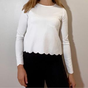 New look business casual white top. Size UK 10 or US 6